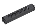 Bachmann STEP BASE 5-pistikupesa 16A must