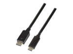 LogiLink 1.8m DisplayPort Kaabel Must