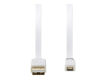 Nedis USB 2.0 USB Kaabel 1m Valge