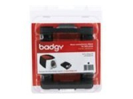 Badgy Print Ribbon Cassette 500 kaarti must / monokromaatiline CBGR0500K