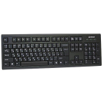 A4Tech KR-85 USB QWERTY US English Black klaviatuur
