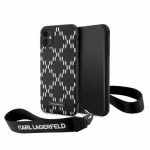 Karl Lagerfeld KLHCN61SAKLMBSK iPhone 11/Xr 6.1" hardcase Monogram Losange Saffiano / must