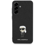 Karl Lagerfeld Fixed Glitter Ikonik Logo Metal Pin &uuml;mbris Samsung Galaxy A36 5G jaoks