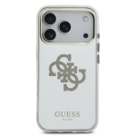 Guess PC/TPU peegel 4G glitteriga logo MagSafe &uuml;mbris Apple iPhone 17 Pro jaoks