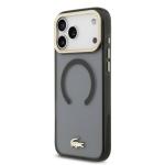 Lacoste PC/TPU Matt L&otilde;pp Kuldkirjaga Logo MagSafe Kaitse&uuml;mbris Apple iPhone 17 Pro Max jaoks