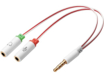 Headset converter Dual- to Single Headset converter