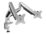 ICY BOX IB-MS504-T Monitor stand with table support for two monitors up to 32inch 81cm