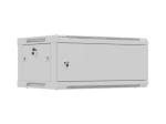 Lanberg Wall mounted installation cabinet 19" 4U 600X450 WF01-6404-00S Gray
