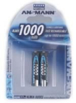 ANSMANN Energy AAA t&uuml;&uuml;pi akud &uuml;ldkasutusega (laetav) 1000mAh