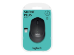 LOGITECH M330 SILENT PLUS hiir 3 nuppu juhtmeta 2.4 GHz USB juhtmeta vastuv&otilde;tja must