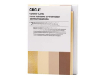 Cricut Neutrals Sampler l&otilde;igatav kaardikomplekt hall valge holograafiline kuld koorev&auml;rviline kreem