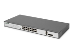 DIGITUS 16-portne Fast Ethernet PoE+ l&uuml;liti