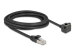 DeLOCK CAT 6 Folded Unshielded Twisted Pair (F/UTP) 3m V&otilde;rgu pikenduskaabel Must