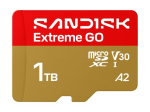 SanDisk Extreme Go 1TB microSDHC UHS-I m&auml;lukaart kiirusega 240MB/s