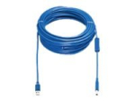 Vaddio 20m USB 3.0 A kuni USB B kaabel - Aktiivne USB kaabel - Must