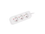 Lanberg Kaabel pistikupesade riba 3M 3X Prantsuse pistikud kvaliteetne vask PS0-03E-0300-W