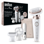 Braun SES9-360 Silk-&eacute;pil 9 Flex epilaator roosa, valge