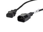 Lanberg IEC 320 C13 kuni C14 kaabel CA-C13E-11CC-0018-BK