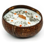Candle in Coconut - lime, basil & mandarin