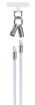 Devia 2in1 Lanyard 60W USB-C - USB-C kaabel 1.2m