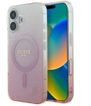 Guess IML Glitter Gradient MagSafe Tagumise Korpuse Apple iPhone 16 jaoks
