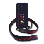Red Bull Silikoon Vertikaalne Logo MagSafe &uuml;mbris + Rinnarihm Apple iPhone 16 jaoks