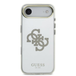 Guess PC/TPU peegel 4G glitteriga logo MagSafe &uuml;mbris Apple iPhone 17 Air jaoks