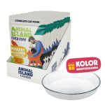 ANIMAL ISLAND Everyday Poultry with liver in jelly Box &ndash; wet cat food &ndash; 12x85g + free plate