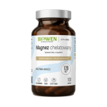 BIOWEN Keleeritud Magneesium Bisgl&uuml;tsiinaat &ndash; toidulisand &ndash; 100 kapslit