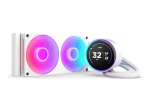 NZXT Kraken Elite 240 RGB Jahutuss&uuml;steem 1-pack Valge 2 x 120 mm