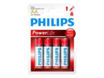 Philips Power Life AA tavalised patareid 4