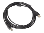 Lanberg USB Kaabel 3m Must