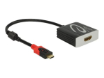 Delock 20cm Black Video Adapter