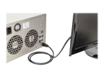 DIGITUS HDMI kaabel Ethernetiga, 5m, must