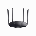 Tenda TX9 PRO juhtmeta ruuter, Gigabit Ethernet kaheribaline (2,4 GHz / 5 GHz), must