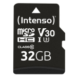 M&Auml;LU MICRO SDHC 32GB C10/W/ADAPTER 3433480 INTENSO