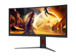 AOC CU34G4CA 34 " Fast VA WQHD 21:9 180 Hz 1 ms 3440 x 1440 pixels 450 cd/m&sup2; HDMI ports quantity 2 Black