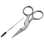 Brow Shaping Scissors & Brush Stainless Steel