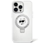 Karl Lagerfeld r&otilde;ngasalusega Choupette pea MagSafe tagakaas Apple iPhone 15 Plus