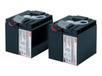 APC Replacement Battery Cartridge 55 UPS aku pliidihappe 2-rakuline must