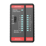 V&otilde;rgukaabliatestija Habotest HT812A RJ45/RJ14/RJ12/RJ9