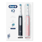 Oral-B iO Series 3N Duo Elektriline Hammastepesi 2 pakk Must/Hele Rosa