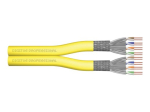 DIGITUS CAT 7a S/FTP 500m Paigalduskaabel Kollane RAL 1016