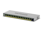 NETGEAR Easy Smart GS116EPP 16-Portiline Gigabit Ethernet PoE+ L&uuml;litus