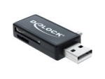 DeLOCK Micro USB OTG kaardiluge USB A meeskaardiluge
