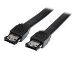 StarTech.com 91cm must seriaalne SATA v&auml;liskaabel