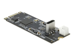 DeLOCK Converter M.2 Key B M mees USB Type-C liides adapter