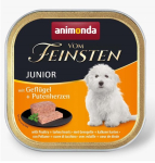 ANIMONDA Vom Feinsten Junior Linnuliha ja kalkunis&uuml;da - m&auml;rg koeratoit - 150g