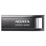 ADATA UR340 64GB USB-m&auml;lupulk, must
