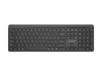 Gembird KB-WPS-03-CYRL Klaviatuur Wireless Cyrillic Bluetooth Must